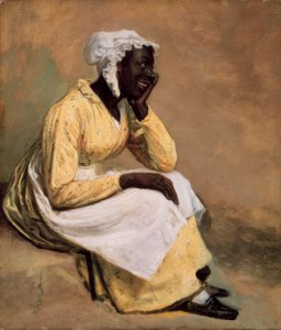 Porträt des schwarzen Albinos von Jacques Laurent Agasse