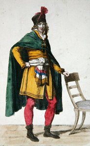 Zivile Kleidung eines französischen Bürgers, ca. 1795 von Jacques Louis (after) David