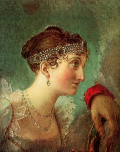 Adélaïde de La Rochefoucauld von Jacques Louis David
