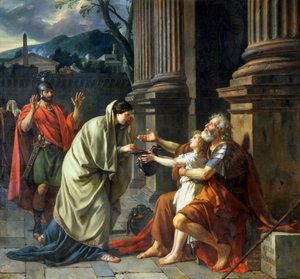 Belisarius bettelt um Almosen, 1781