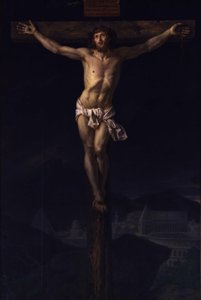 Christus am Kreuz von Jacques Louis David
