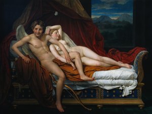 Amor und Psyche von Jacques Louis David