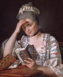 Madame François Buron, 1769 von Jacques Louis David