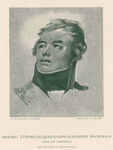 Marschall Etienne-Jacques-Joseph-Alexandre Macdonald von Jacques Louis David