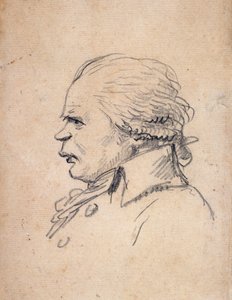 Porträt-Karikatur von Danton (Karikatur) von Jacques Louis David