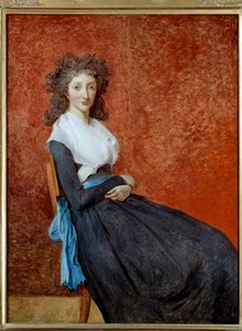 Porträt von Madame Charles Louis Trudaine (1769-1802) von Jacques Louis David