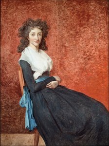 Porträt von Madame Charles Louis Trudaine von Jacques Louis David