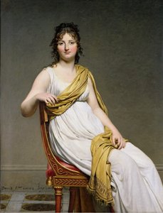 Porträt von Madame Raymond de Verninac (1780-1827) 1798-99