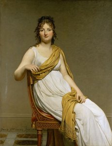 Porträt von Madame Raymond de Verninac, geborene Henriette Delacroix von Jacques Louis David