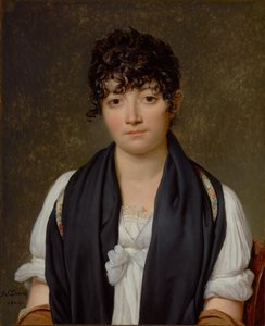 Porträt von Suzanne Le Peletier de Saint-Fargeau von Jacques Louis David