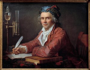 Porträt des Arztes Alphonse Leroy von Jacques Louis David