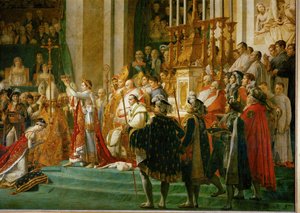 Krönung Napoleons in Notre-Dame von Jacques Louis David