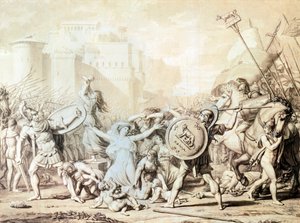 Studie für die Entführung der Sabinerinnen