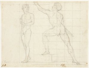 Studie für "Die Verteilung der Adler"