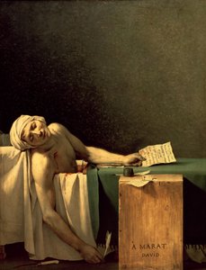 Der Tod des Marat von Jacques Louis David