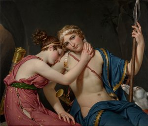 Der Abschied von Telemach und Eucharis