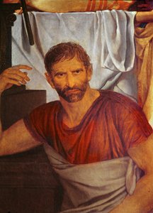 Die Liktoren bringen Brutus die Leichen seiner Söhne (Detail), 1789 von Jacques Louis David