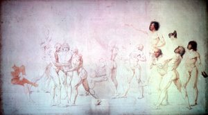 Der Eid im Ballhaus (1791) von Jacques Louis David