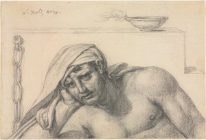 Der Gefangene von Jacques Louis David