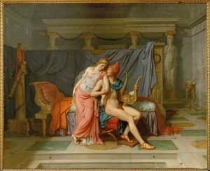 Die Liebe von Paris und Helena von Jacques Louis David