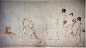 Der Eid des Ballhauses (20. Juni) von Jacques Louis David
