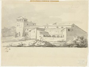 Villa in der Campagna von Jacques Louis David