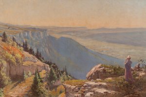 Das Vercors-Plateau (gesehen von Les Ramées)