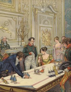 Napoleon und Josephine bereiten sich auf ihre Krönung vor