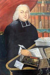 Porträt von Kanonikus Afforty, 1760