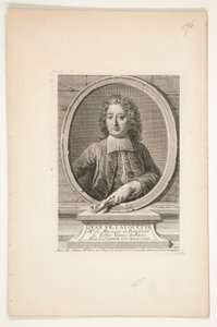Porträt von Jean François Lalouette von Jacques Nicolas Tardieu