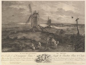 Zweite Ansicht der Umgebung von Brügge (IIe. Vue des environs de Bruges)