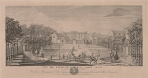 Schloss Saint Ouen vom Hof aus
