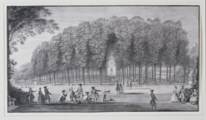 Der Pappelhain, Lord Burlingtons Chiswick Villa von Jacques Rigaud
