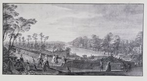 Der künstliche Fluss, Lord Burlingtons Chiswick Villa