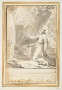 Der heilige Philipp betet von Jacques Stella