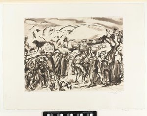 Erntende Figuren von Jacques Villon