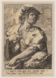 Benjamin, aus Die zwölf Söhne Jakobs von Jacques de Gheyn II