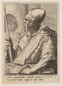 Gad, aus Die zwölf Söhne Jakobs von Jacques de Gheyn II