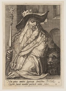 Judah, aus Die zwölf Söhne Jakobs von Jacques de Gheyn II