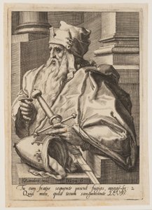 Levi, aus Die zwölf Söhne Jakobs von Jacques de Gheyn II