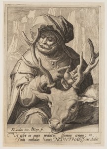 Naphthali, aus Die zwölf Söhne Jakobs von Jacques de Gheyn II