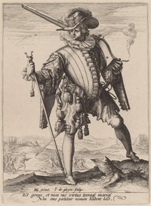 Soldat mit Arkebuse