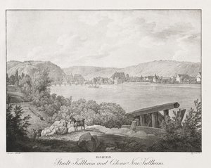 Bayern, Stadt Kellheim und Kolonie Neu-Kellheim von Jakob Alt