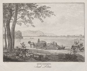Niederösterreich, Insel Lobau von Jakob Alt