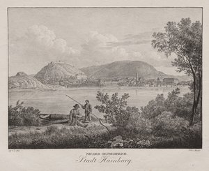 Niederösterreich, Stadt Hainburg von Jakob Alt