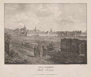 Niederösterreich, Stadt Krems von Jakob Alt