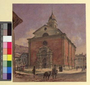 Santa Maria Maggiore in Trient von Jakob Alt