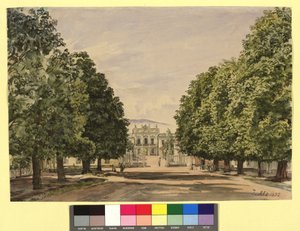 Schloss Hetzendorf von Jakob Alt