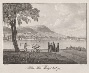Ungarn, Kloster Klein-Mariazell bei Ofen von Jakob Alt