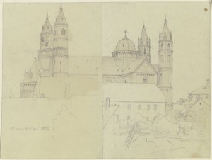 Wormser Dom von Jakob Becker
